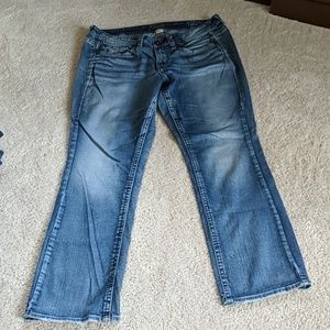 Silver Lola jeans